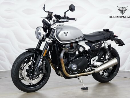 2025 Triumph Speed Twin, серебристый, 1449000 рублей, вид 3