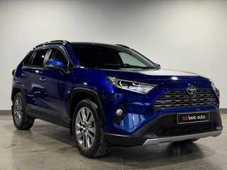 2021 Toyota RAV4 V (XA50), синий, 3190000 рублей, вид 3