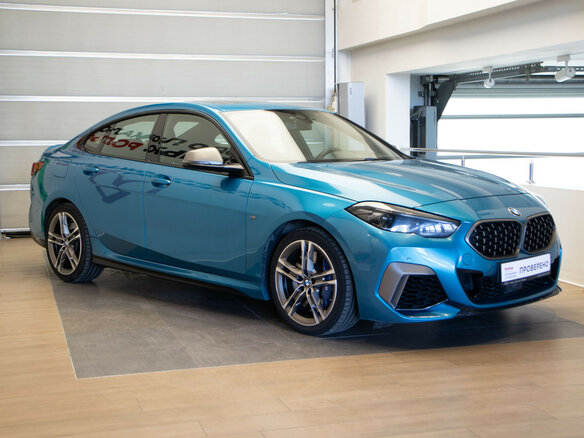 2021 BMW 2 серии Gran Coupe M235i xDrive F44, синий, 3450000 рублей - вид 2