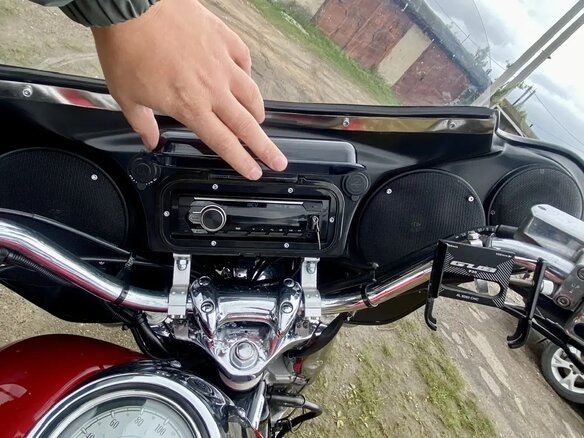 2005 Yamaha XVS1100, красный, 600000 рублей - вид 10