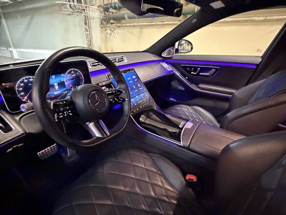 2021 Mercedes-Benz S-Класс 400 d 4MATIC VII (W223), белый - вид 8