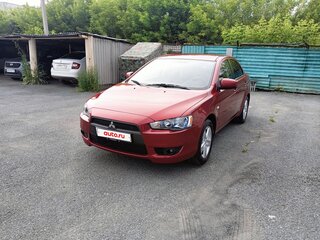 2008 Mitsubishi Lancer X, красный, 975000 рублей, вид 2