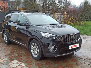 2016 Kia Sorento III Prime, чёрный, 1750000 рублей, вид 4