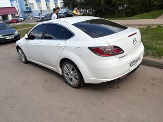 2008 Mazda 6 II (GH), белый, 670000 рублей, вид 4