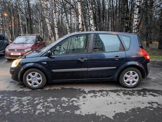 2007 Renault Scenic II Рестайлинг, синий, 520000 рублей, вид 4