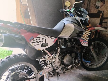 2004 Kawasaki KLR 650, синий, 360000 рублей, вид 5