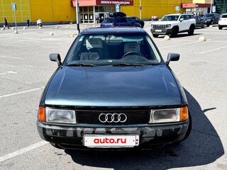 1989 Audi 80 IV (B3), чёрный, 135000 рублей, вид 2