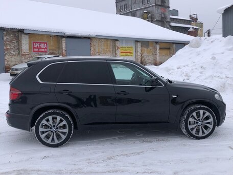 2008 BMW X5 3.0sd II (E70), чёрный, 1750000 рублей, вид 4