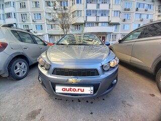 2013 Chevrolet Aveo II, серый, 820000 рублей, вид 2