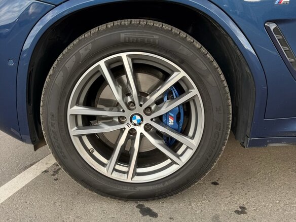 2017 BMW X3 30i xDrive III (G01), синий, 3149000 рублей - вид 10