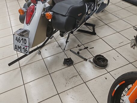 2009 Honda Shadow 750, белый, 570000 рублей, вид 5
