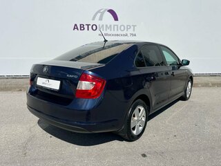 2016 Skoda Rapid I, синий, 1100000 рублей, вид 2