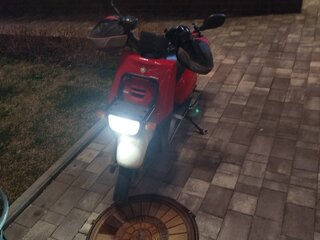2017 Yamaha Gear, красный, 60000 рублей, вид 1