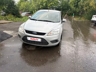 2009 Ford Focus II Рестайлинг, серебристый, 535000 рублей, вид 1