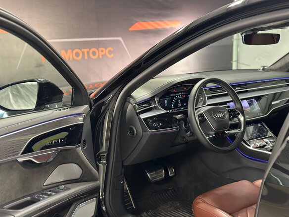 2021 Audi S8 Long IV (D5), чёрный, 11290000 рублей - вид 17