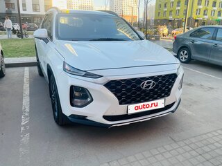 2019 Hyundai Santa Fe IV, белый, 2850000 рублей, вид 2
