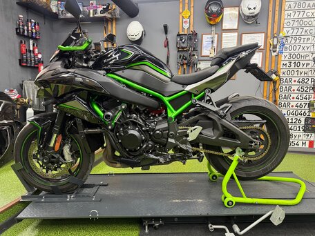 2020 Kawasaki Z H2, чёрный, 1280000 рублей, вид 1
