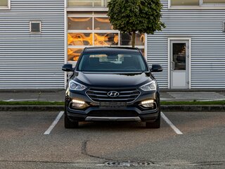 2016 Hyundai Santa Fe III Рестайлинг, чёрный, 1695000 рублей, вид 2