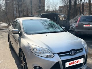 2013 Ford Focus III, серебристый, 730000 рублей, вид 4