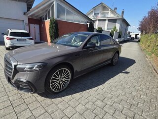 2026 Mercedes-Benz S-Класс 450 d Long 4MATIC VII (W223) Рестайлинг, серый, 26500000 рублей, вид 3