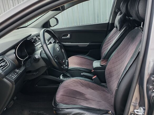 2016 Kia Rio III Рестайлинг, серый, 950000 рублей - вид 13