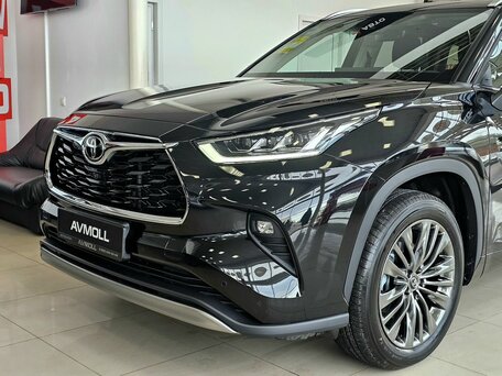 2026 Toyota Highlander IV (XU70), чёрный, 5680000 рублей, вид 3