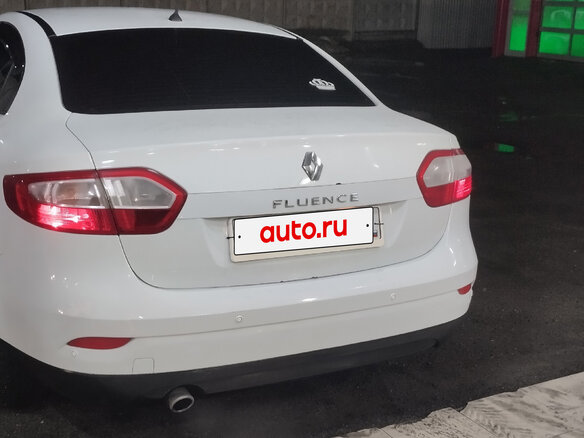 2014 Renault Fluence I Рестайлинг, белый, 470000 рублей - вид 3