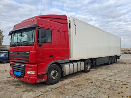 2012 DAF XF 105, пурпурный, 4700000 рублей, вид 4