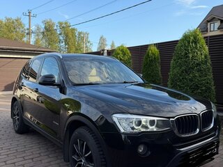 2015 BMW X3 20i xDrive II (F25) Рестайлинг, чёрный, 2500000 рублей, вид 1