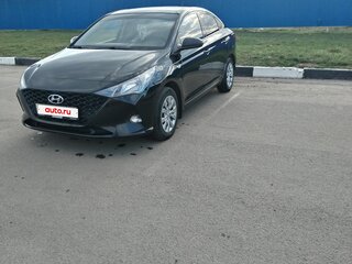 2020 Hyundai Solaris II Рестайлинг, чёрный, 1530000 рублей, вид 5