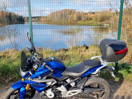 2018 BMW G 310 R, синий, 400000 рублей, вид 1