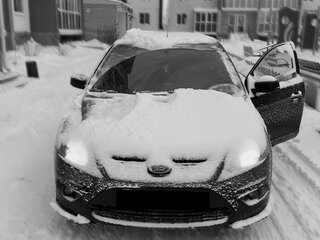 2009 Ford Focus II Рестайлинг, чёрный, 410000 рублей, вид 1
