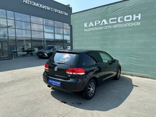 2011 Volkswagen Golf VI, чёрный, 707000 рублей, вид 2