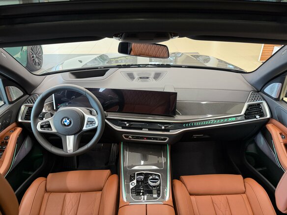 2026 BMW X5 30d IV (G05/G18) Рестайлинг, зелёный - вид 15