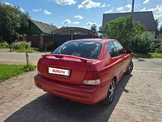 2000 Hyundai Accent II, красный, 300000 рублей, вид 3