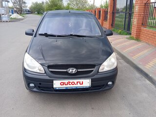 2008 Hyundai Getz I Рестайлинг, чёрный, 300000 рублей, вид 1