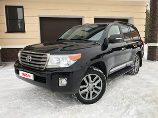 2014 Toyota Land Cruiser 200 Series Рестайлинг 1, чёрный, 4790000 рублей, вид 2