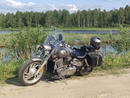 2009 Honda VTX 1300, серый, 650000 рублей, вид 2