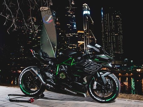 2022 Kawasaki Ninja H2, чёрный, 4500000 рублей, вид 2
