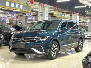 2022 Volkswagen Tiguan L II Рестайлинг (China Market), синий, 1893000 рублей, вид 1