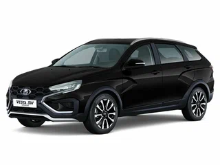 2026 Lada (ВАЗ) Vesta SW Cross I Рестайлинг (NG), чёрный, 2093000 рублей, вид 1
