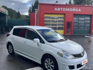 2010 Nissan Tiida I, белый, 670000 рублей, вид 3
