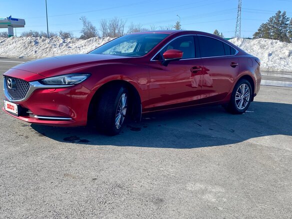 2019 Mazda 6 III (GJ) Рестайлинг 2, красный, 3150000 рублей - вид 5