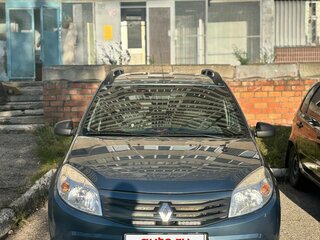 2013 Renault Sandero I, синий, 580000 рублей, вид 2