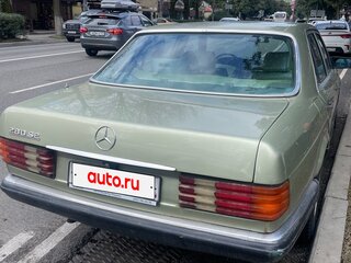1982 Mercedes-Benz S-Класс 280 II (W126), зелёный, 450000 рублей, вид 4