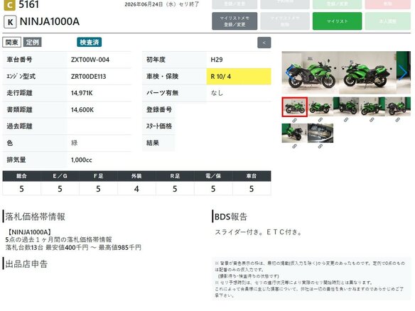 2017 Kawasaki Z 1000SX, зелёный, 929000 рублей - вид 8