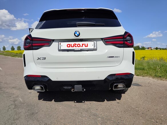 2022 BMW X3 30i xDrive III (G01) Рестайлинг, белый, 3550000 рублей - вид 7