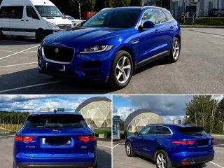 2018 Jaguar F-Pace I, синий, 2150000 рублей, вид 1