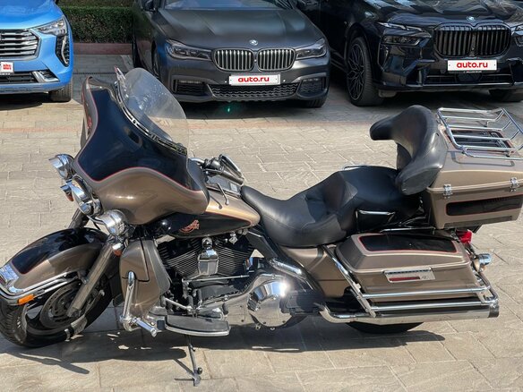2004 Harley-Davidson Electra Glide, оранжевый, 700000 рублей - вид 7