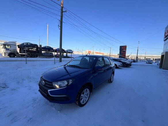 2026 Lada (ВАЗ) Granta I Рестайлинг, синий, 1114000 рублей - вид 9